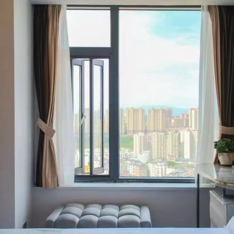 断桥门窗定制落地窗户阳台窗玻璃窗户联动窗平开窗