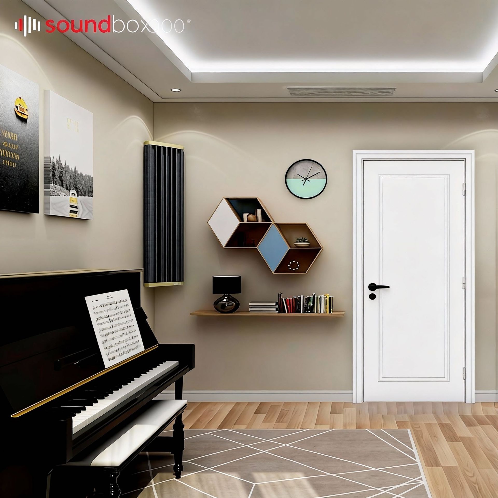 声博士卧室书房厨房卫生间隔音门别