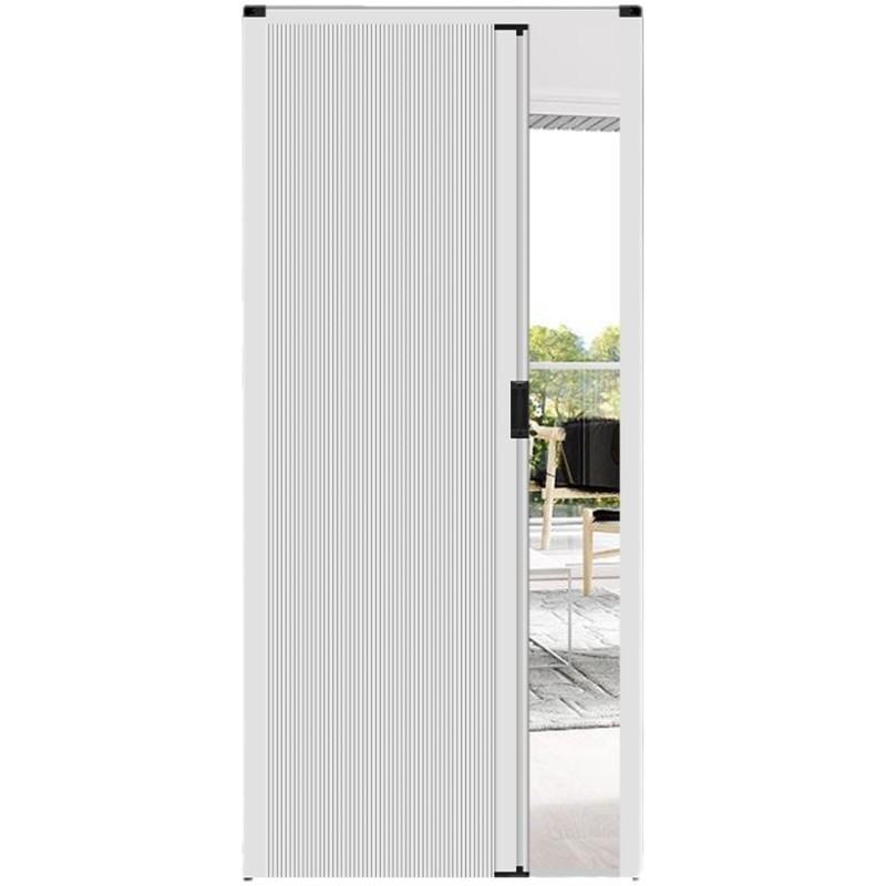 免打孔铝合金蜂巢折叠门隐形推拉门厕所浴室隔断门卫生间门厨房门