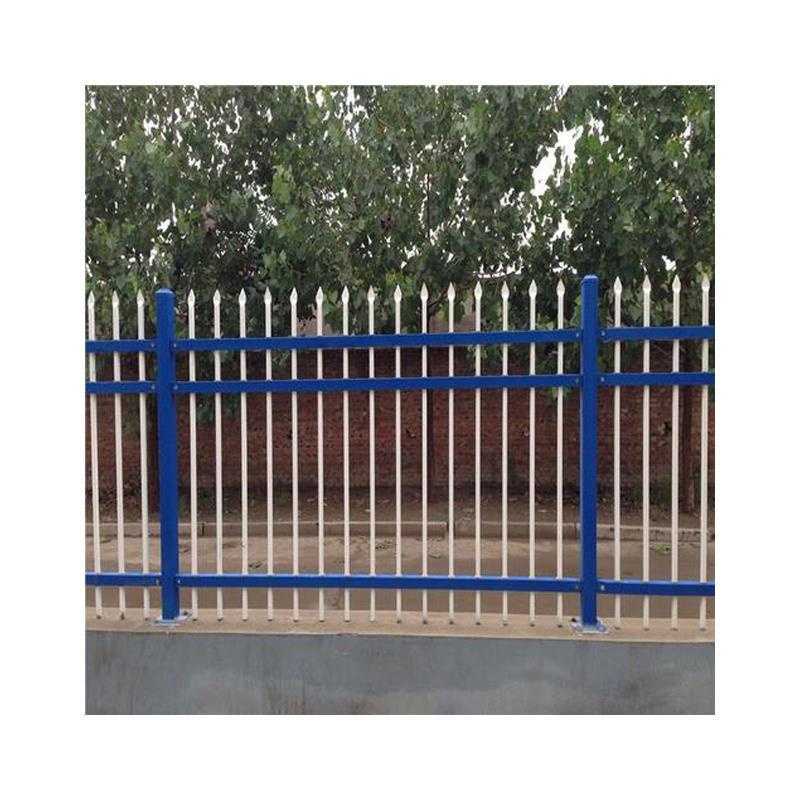 锌钢护栏现货学校庭院铁艺栅栏围墙护栏别墅隔离栏杆围墙围栏